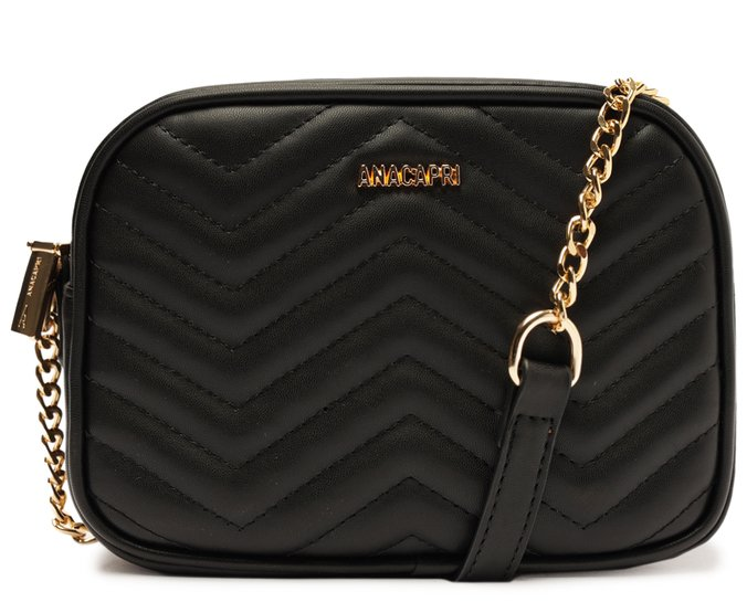 Bolsa Crossbody Média Matelassê Zig Zag