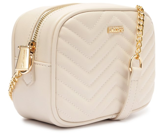 Bolsa Crossbody Média Matelassê Zig Zag